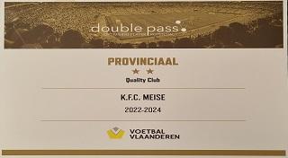 Double pass KFC Meise 2022 – 2024