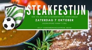 Zaterdag 7 oktober 2023 – Steakfestijn