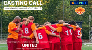 Jeugdserie United – Castingoproep